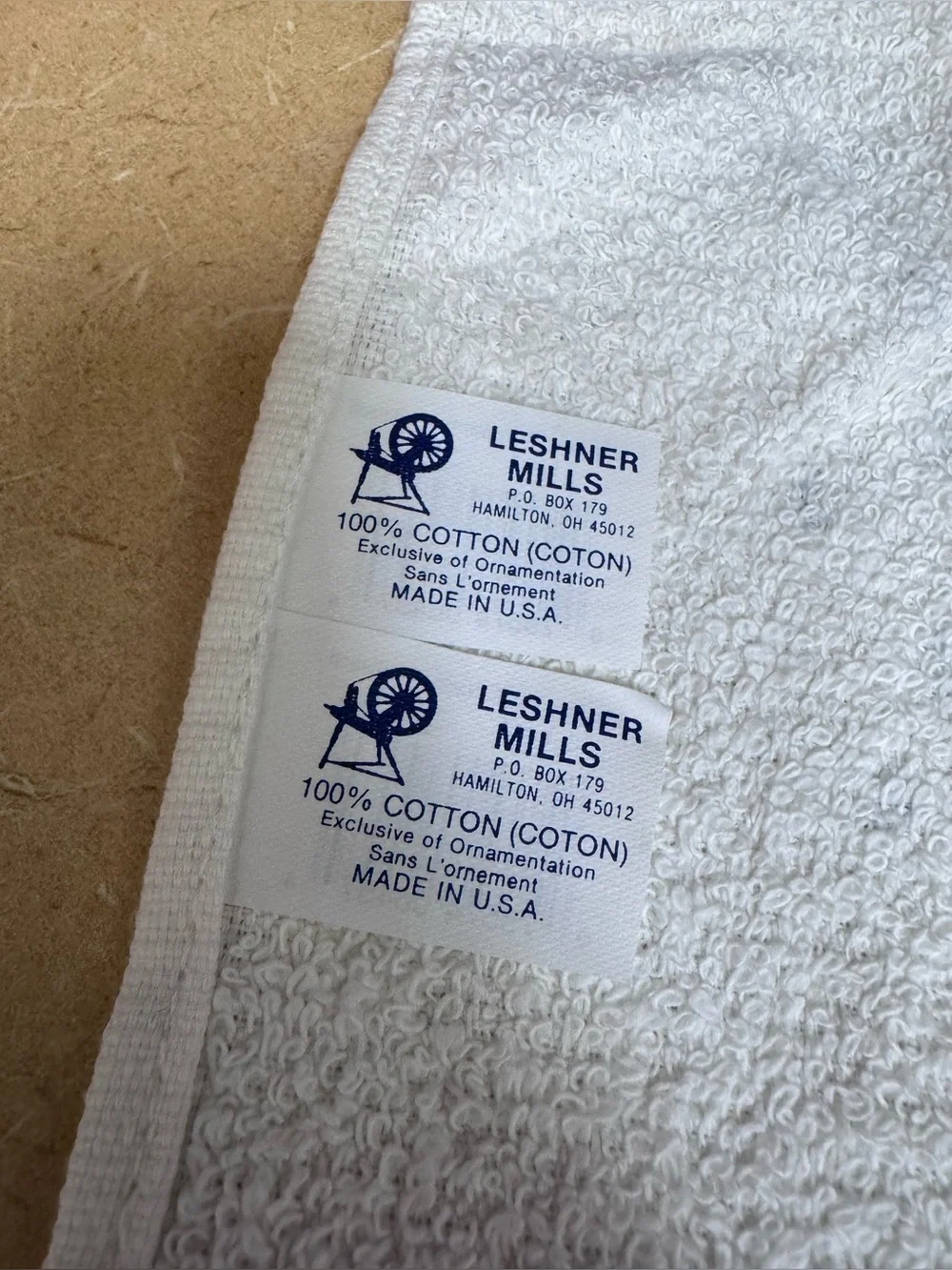 Vintage Pig Tea Towel 100% Cotton Leshner Mills
